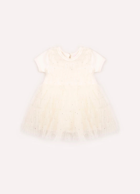 Vestido Ribana e Tule
