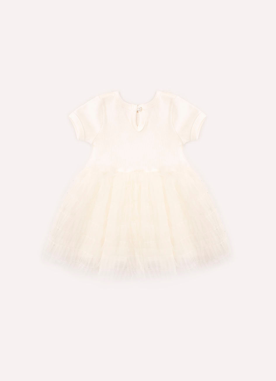 Vestido Ribana e Tule