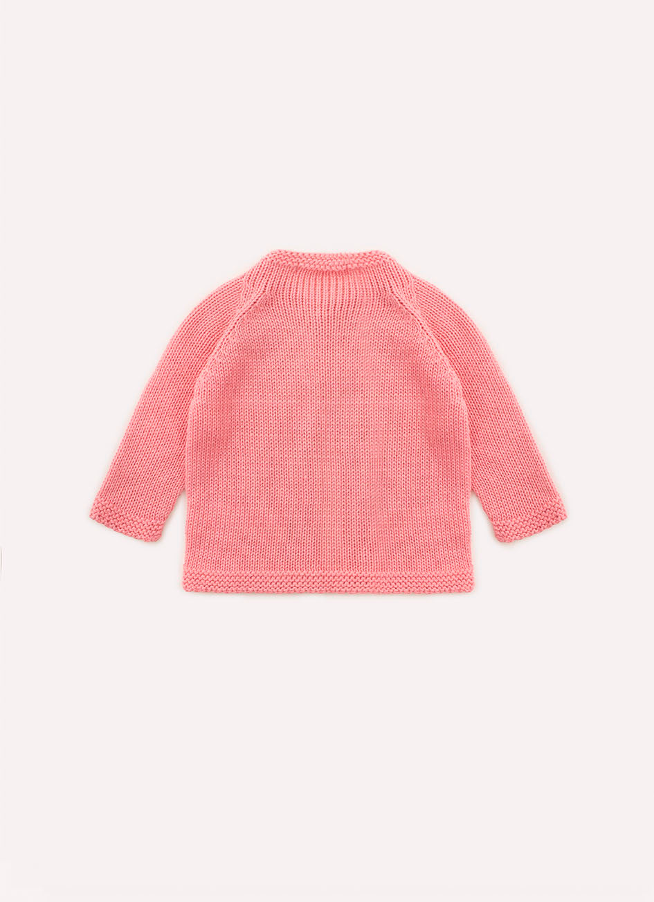 Casaqueto Tricot Pontos Vazados