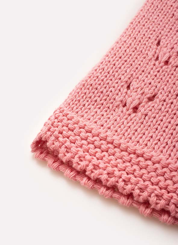Casaqueto Tricot Pontos Vazados