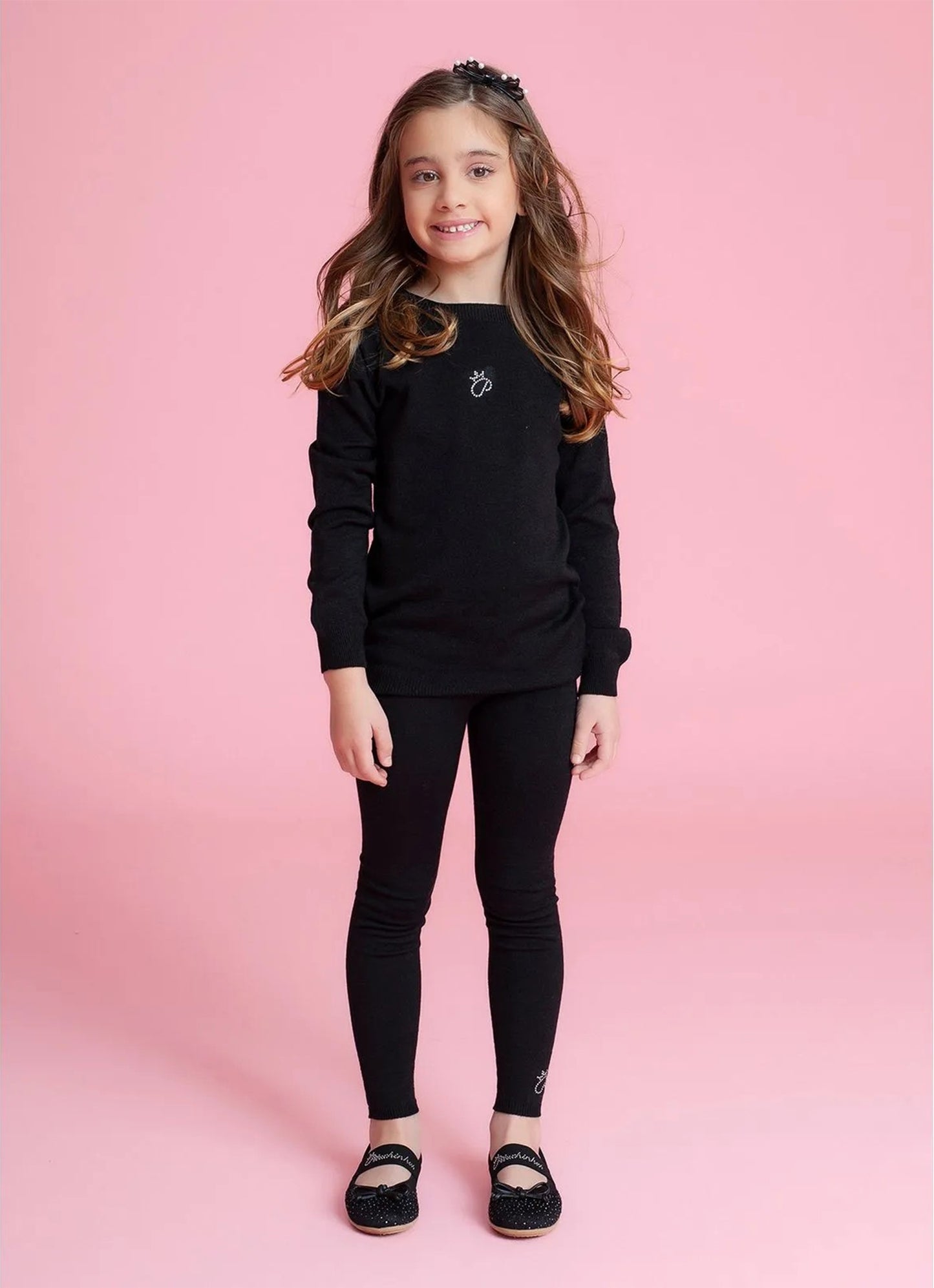 Calça Legging Tricot Sem Costura