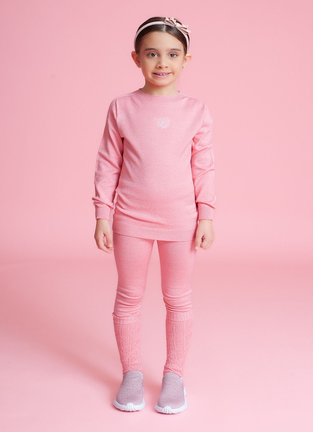 Calça Legging Tricot Sem Costura
