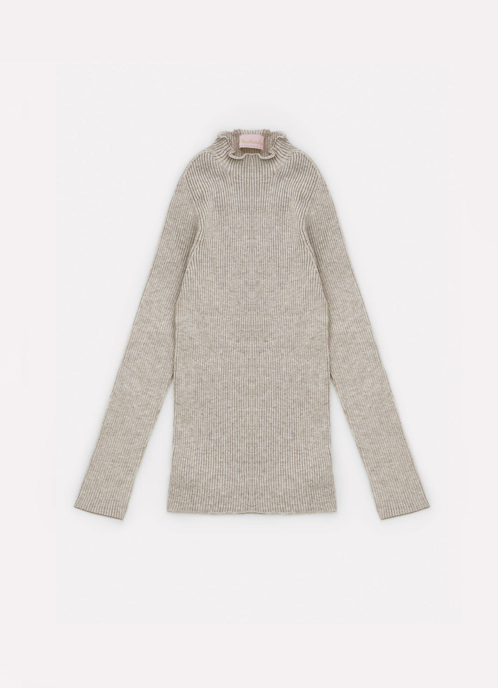 Básica Tricot Sem Costura Canelada