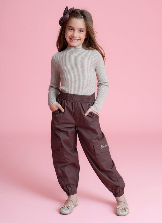 Básica Tricot Sem Costura Canelada