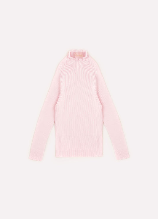 Básica Tricot Sem Costura Canelada