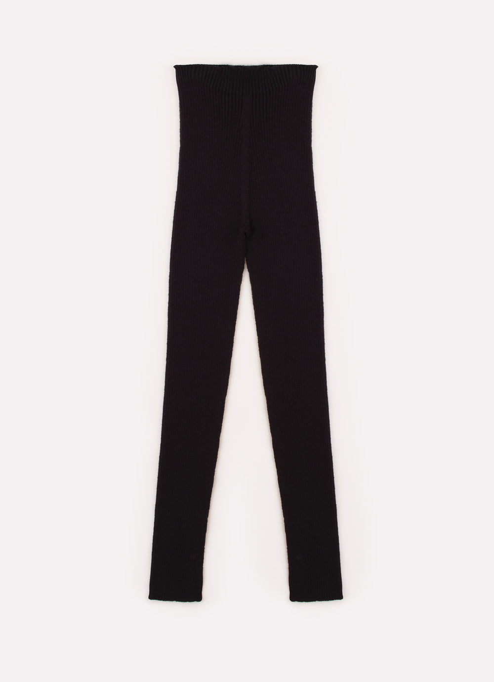 Calça Legging Tricot Canelado Sem Costura