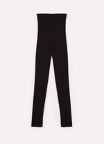 Calça Legging Tricot Canelado Sem Costura
