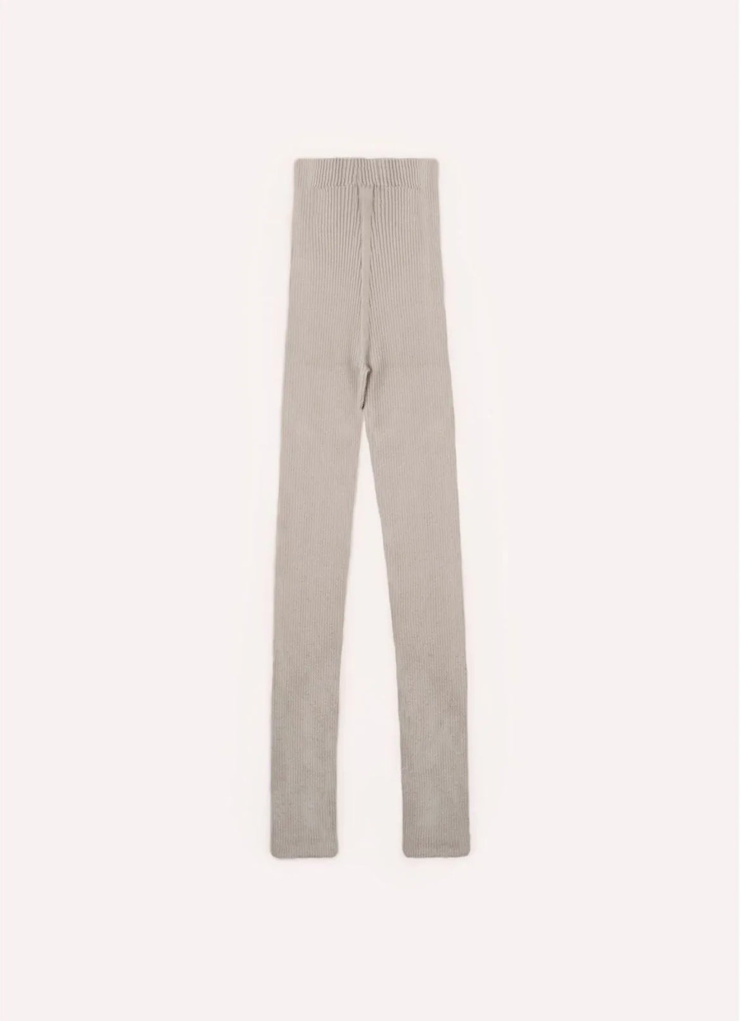 Calça Legging Tricot Canelado Sem Costura