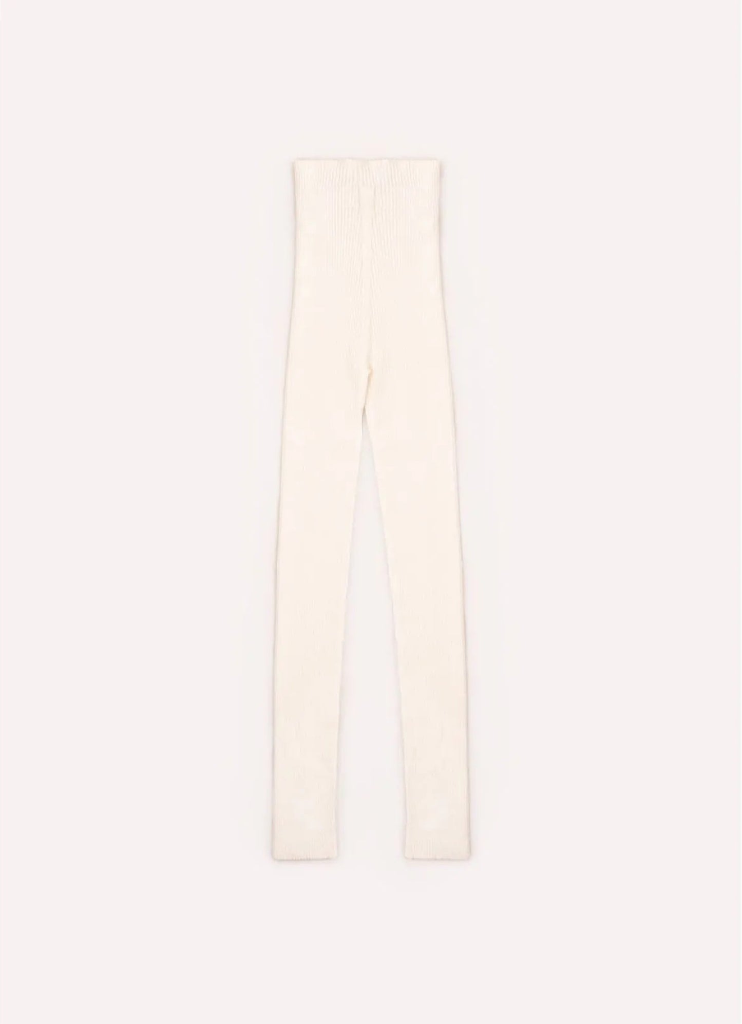 Calça Legging Tricot Canelado Sem Costura