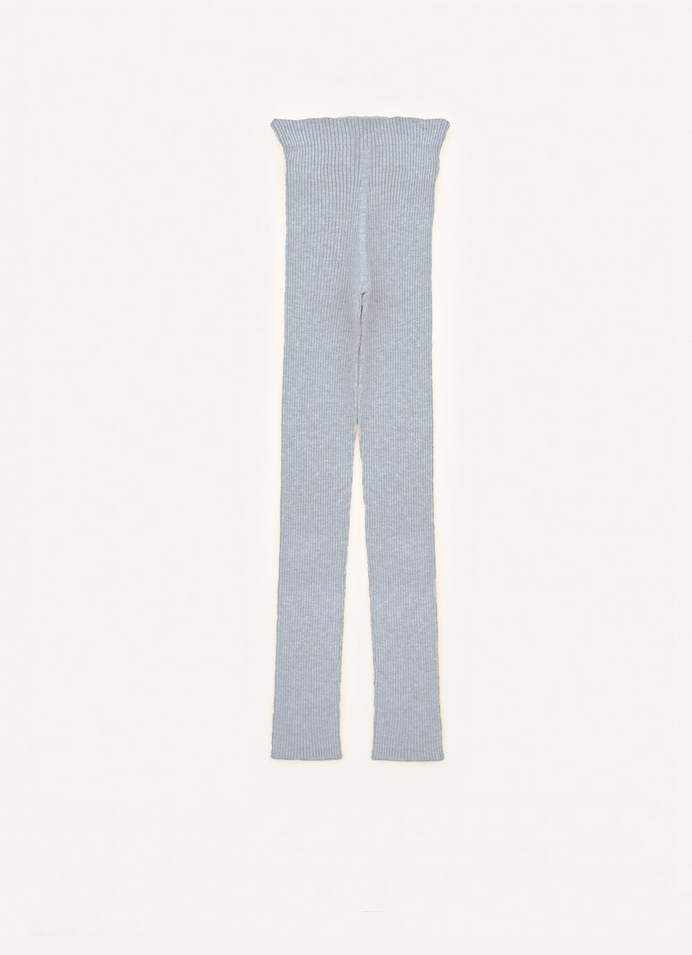Calça Legging Tricot Canelado Sem Costura