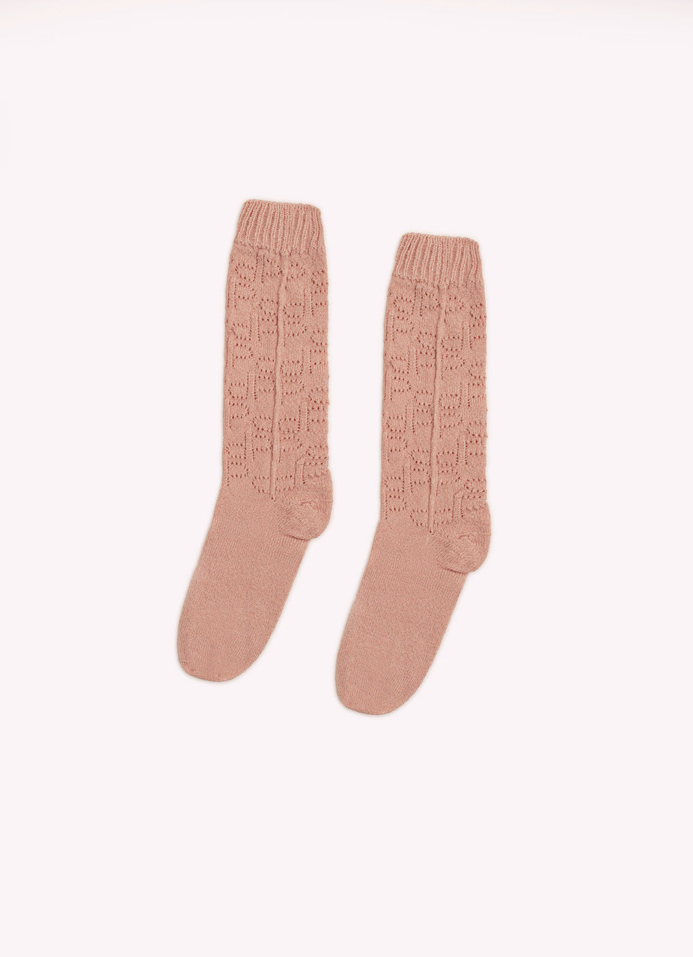 Meia Tricot Monogramas