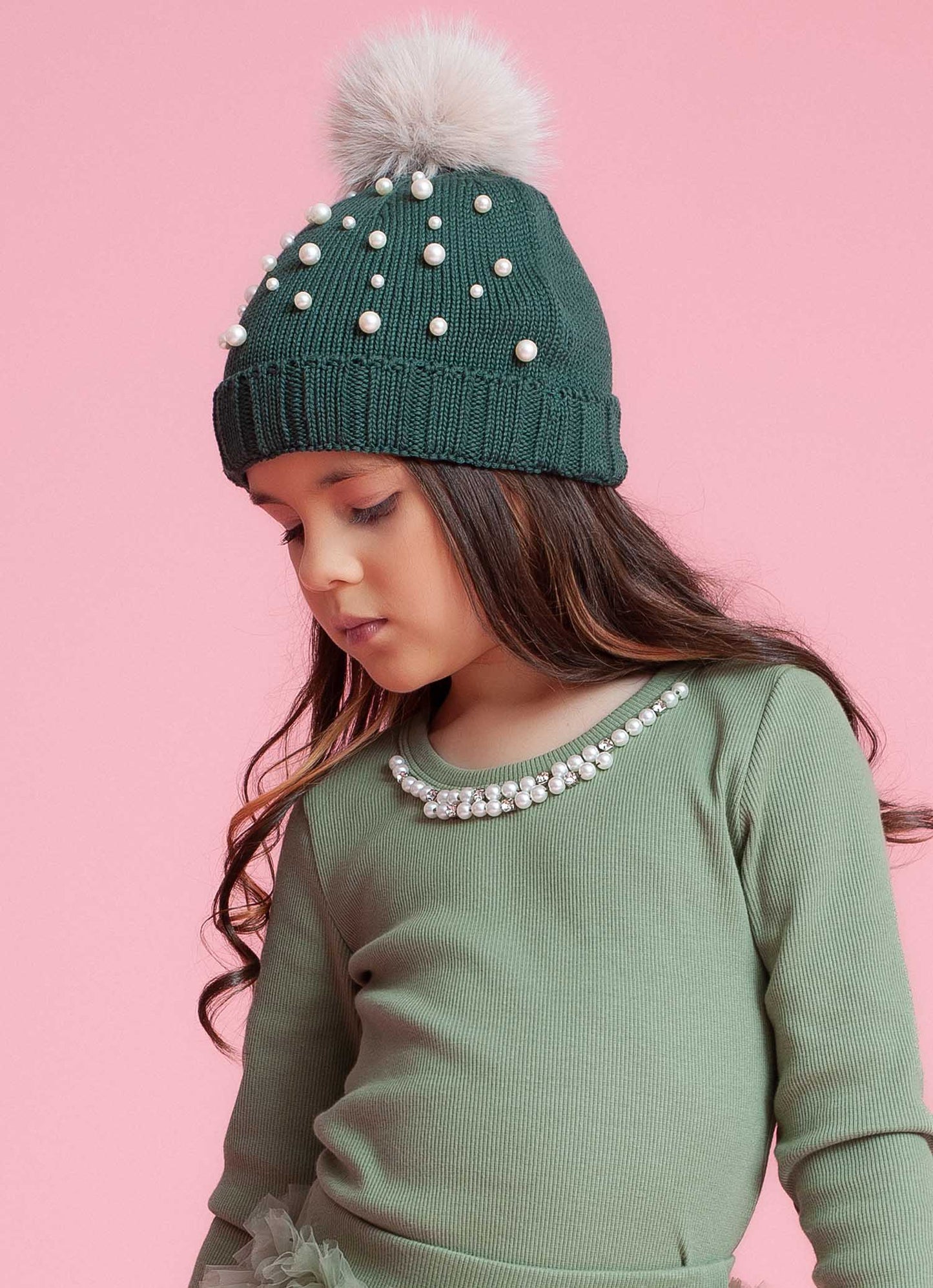 Touca Tricot Bordados
