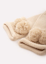 Luva Tricot Pompom