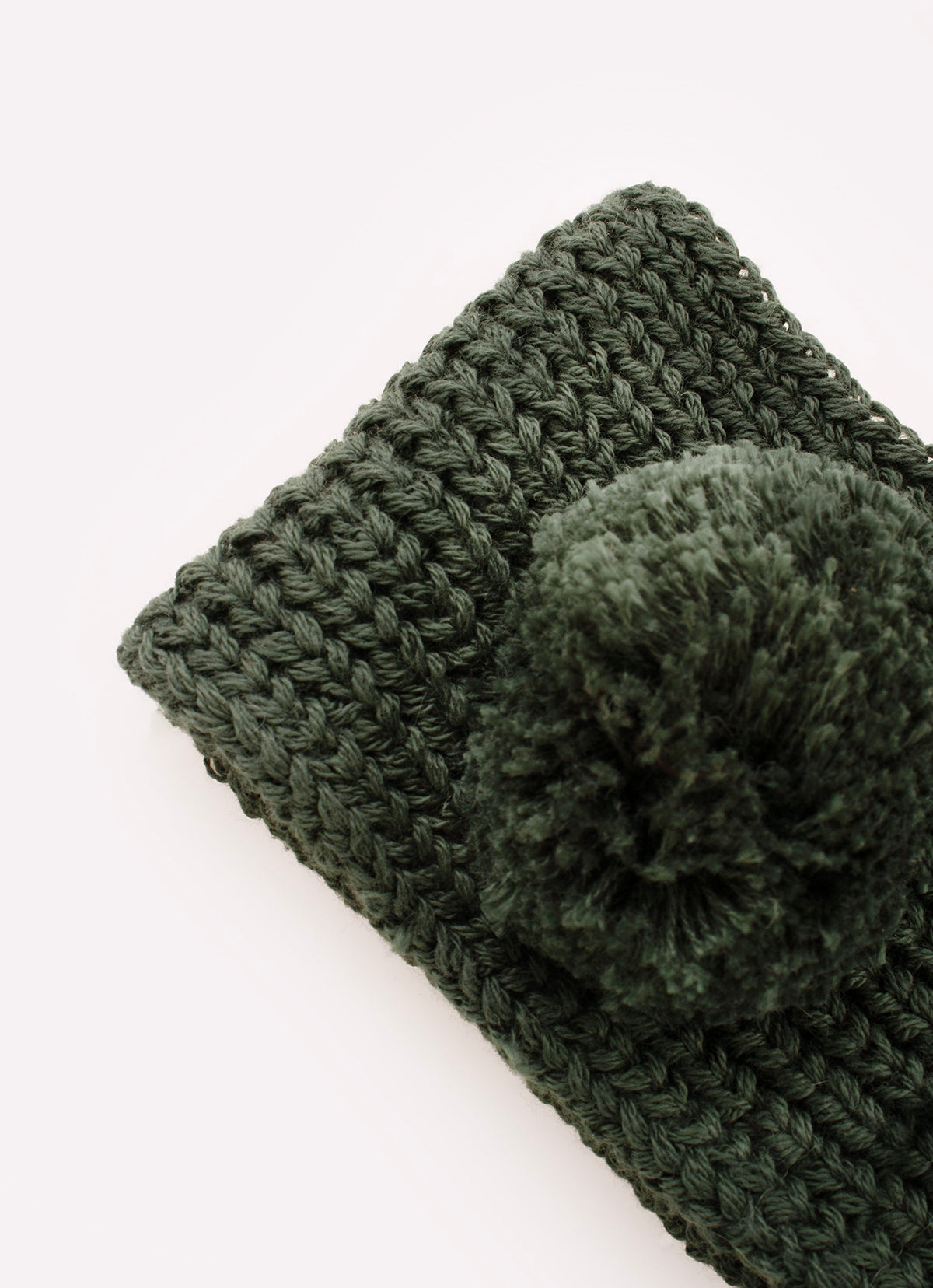 Faixa Tricot Pompom