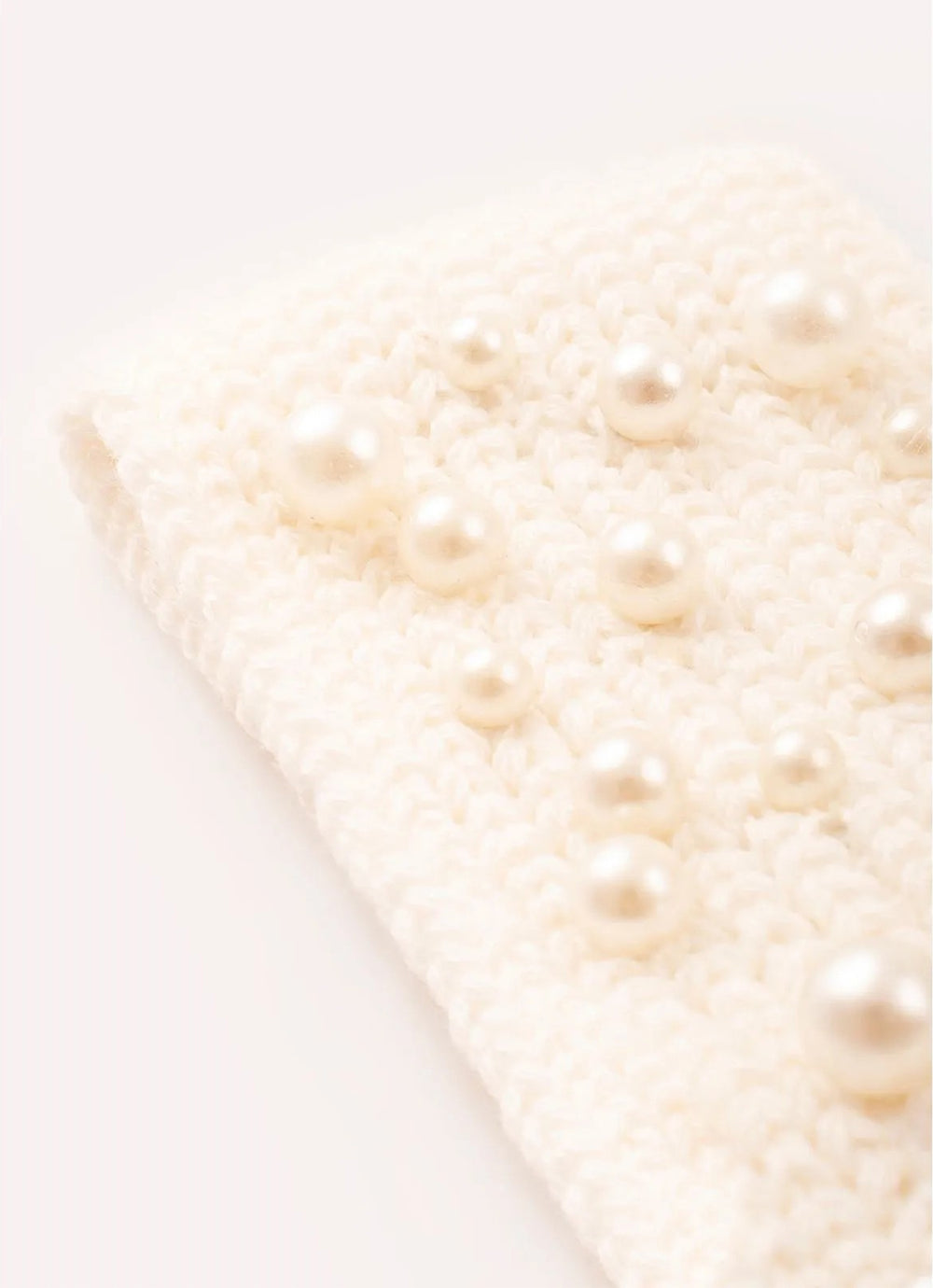 Faixa Tricot Pérolas