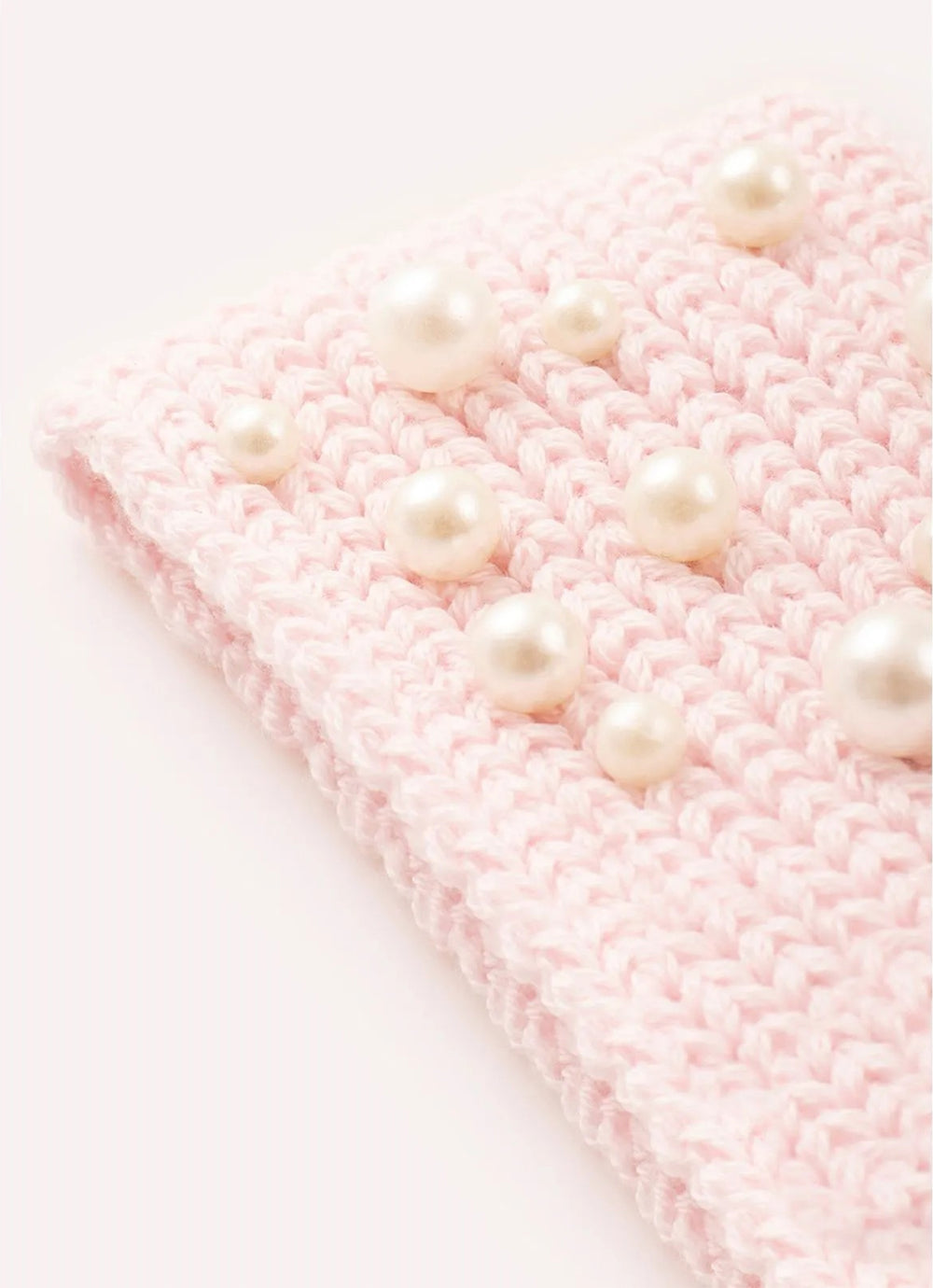 Faixa Tricot Pérolas