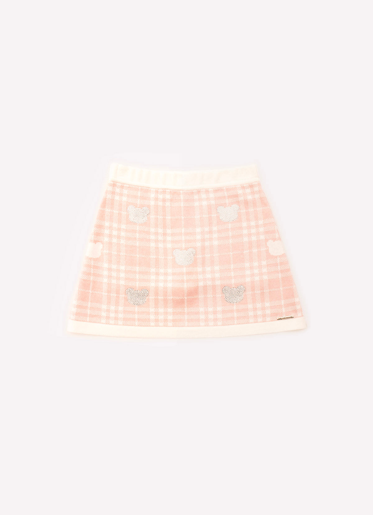 Saia Short Tricot Xadrez