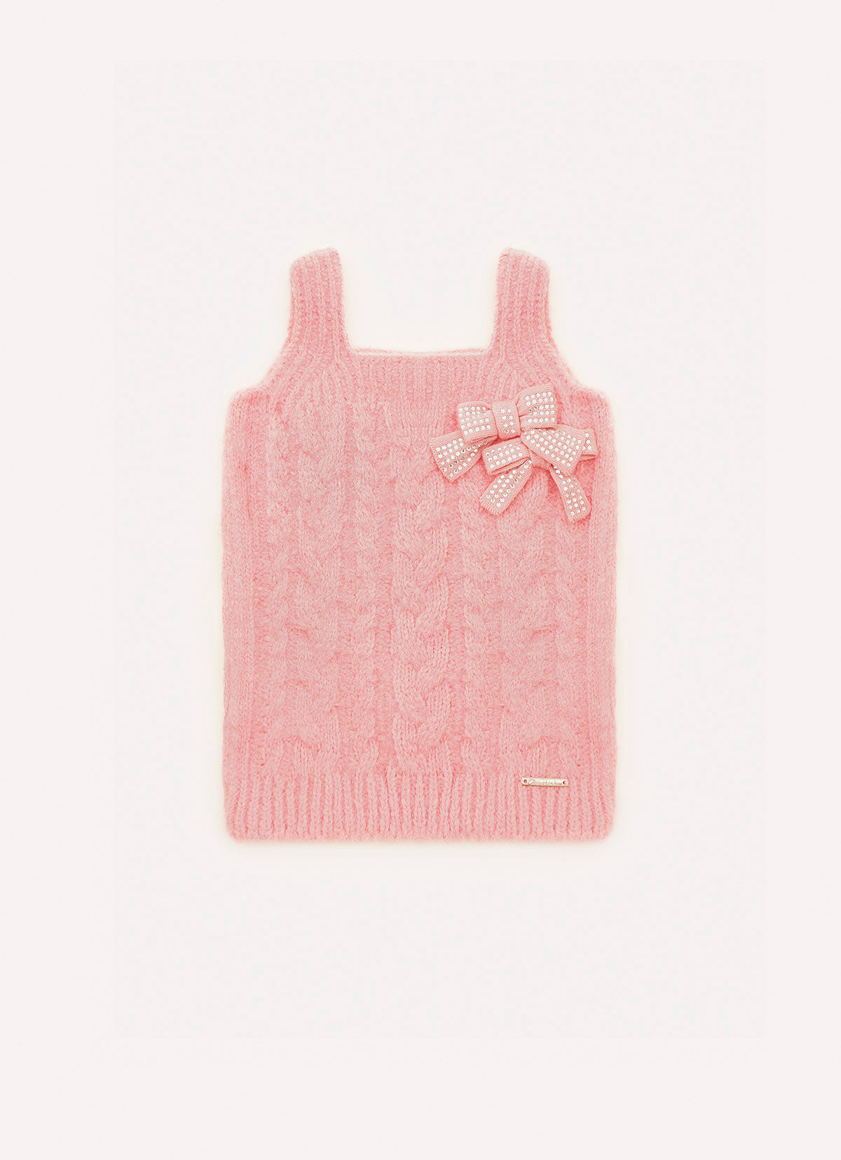 Colete Tricot  Sem Costura Laços