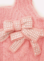 Colete Tricot  Sem Costura Laços