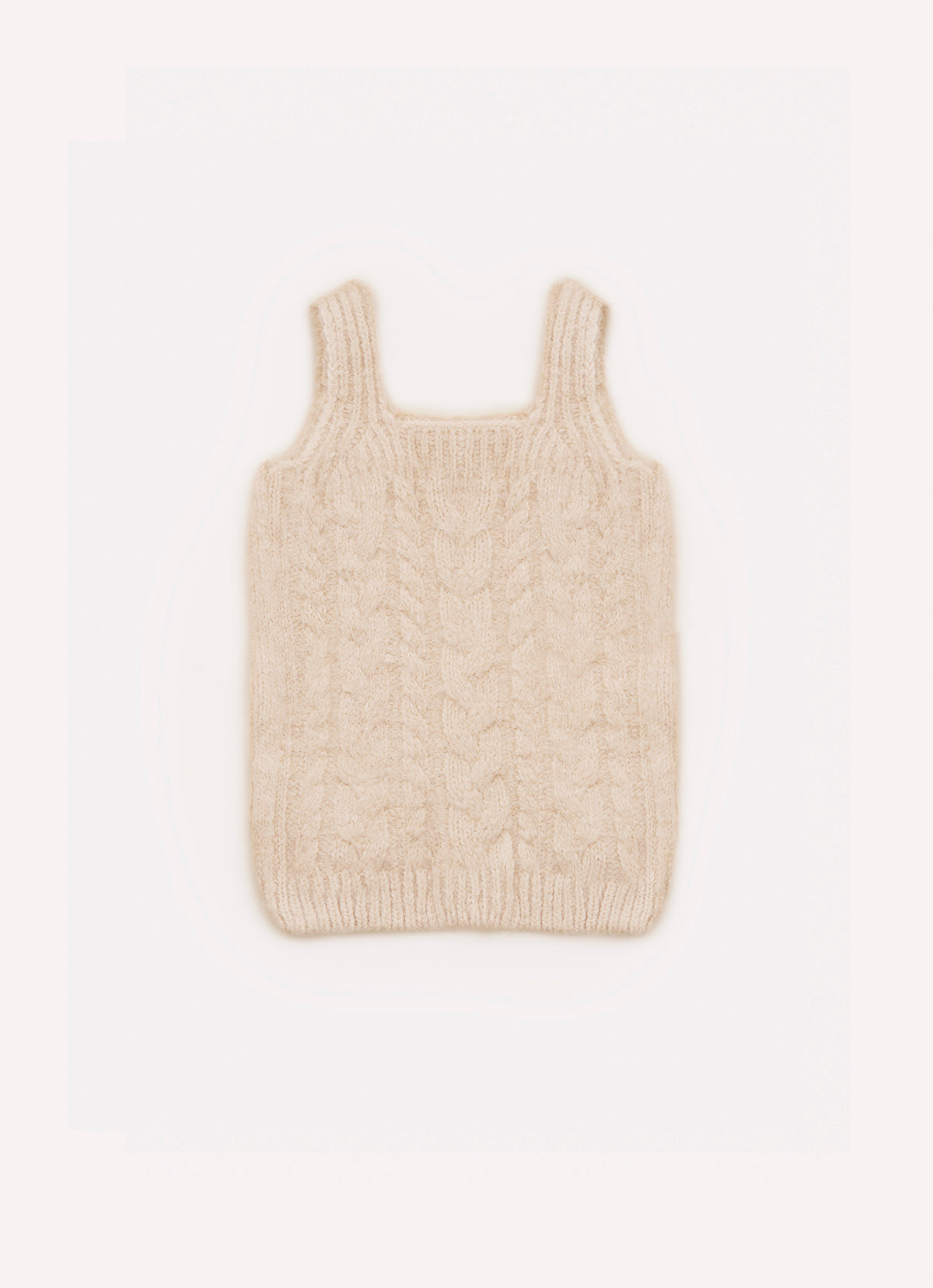 Colete Tricot  Sem Costura Laços