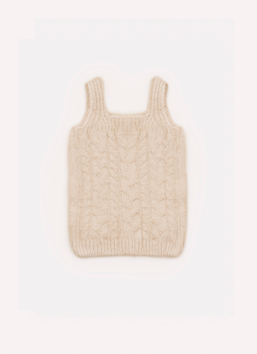 Colete Tricot  Sem Costura Laços