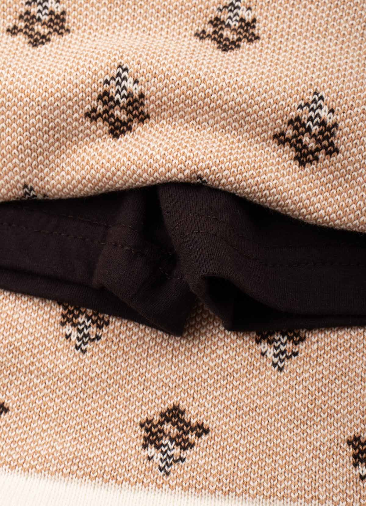 Saia Short Tricot Bordados