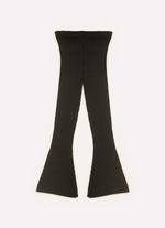Calça Tricot Canelado Flare