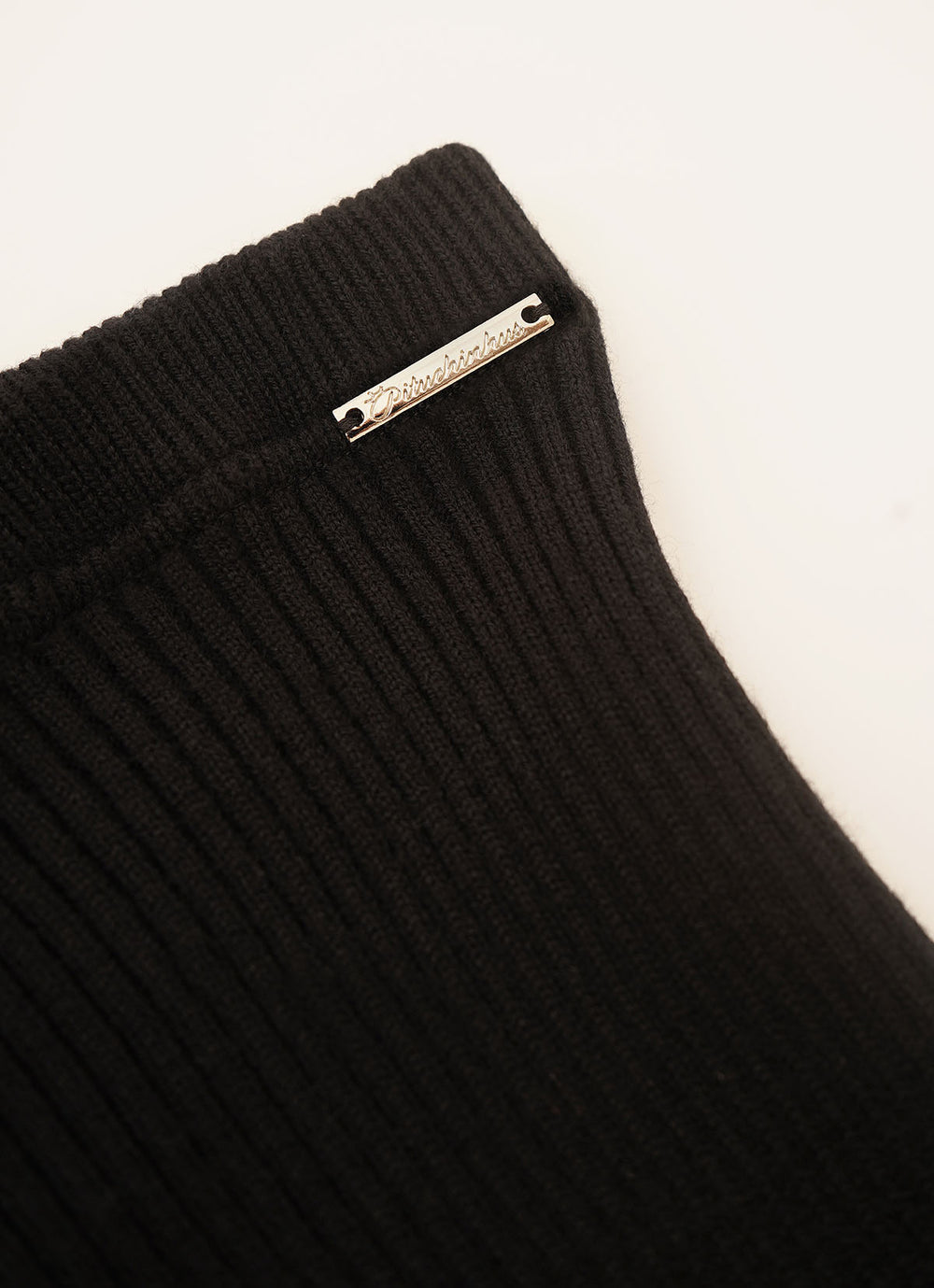 Calça Tricot Canelado Flare