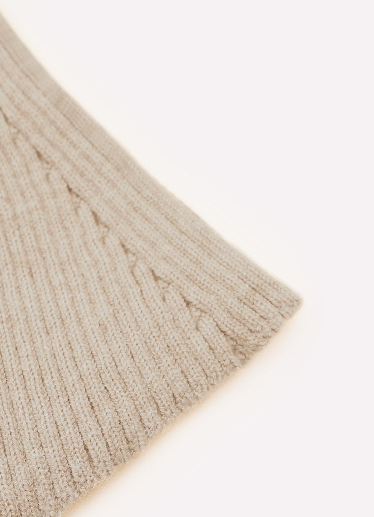 Calça Tricot Canelado Flare