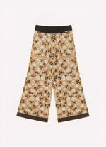 Calça Tricot Florzinhas