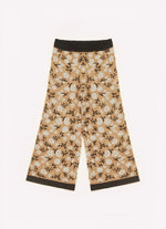Calça Tricot Florzinhas