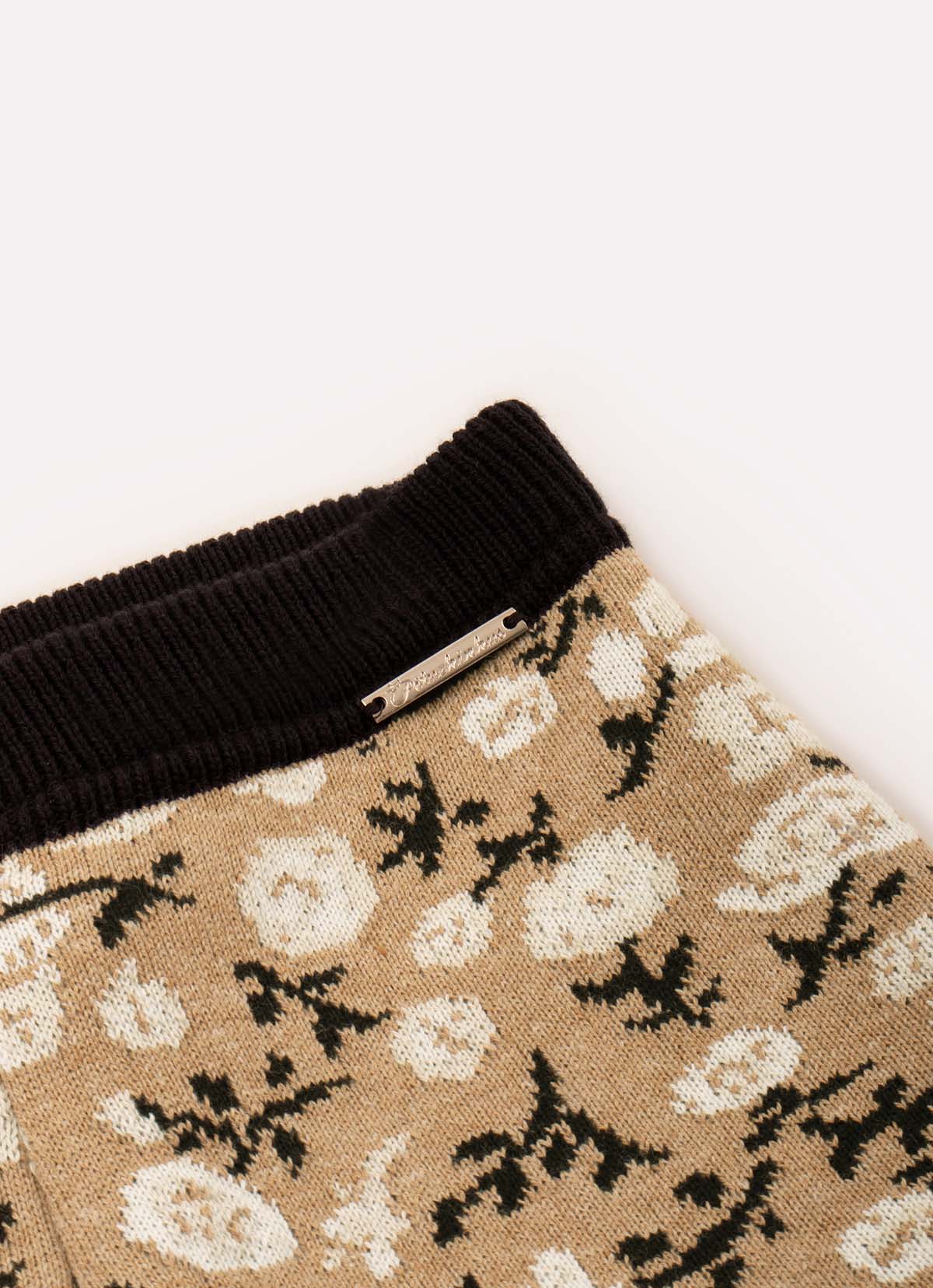 Short Tricot Florzinhas