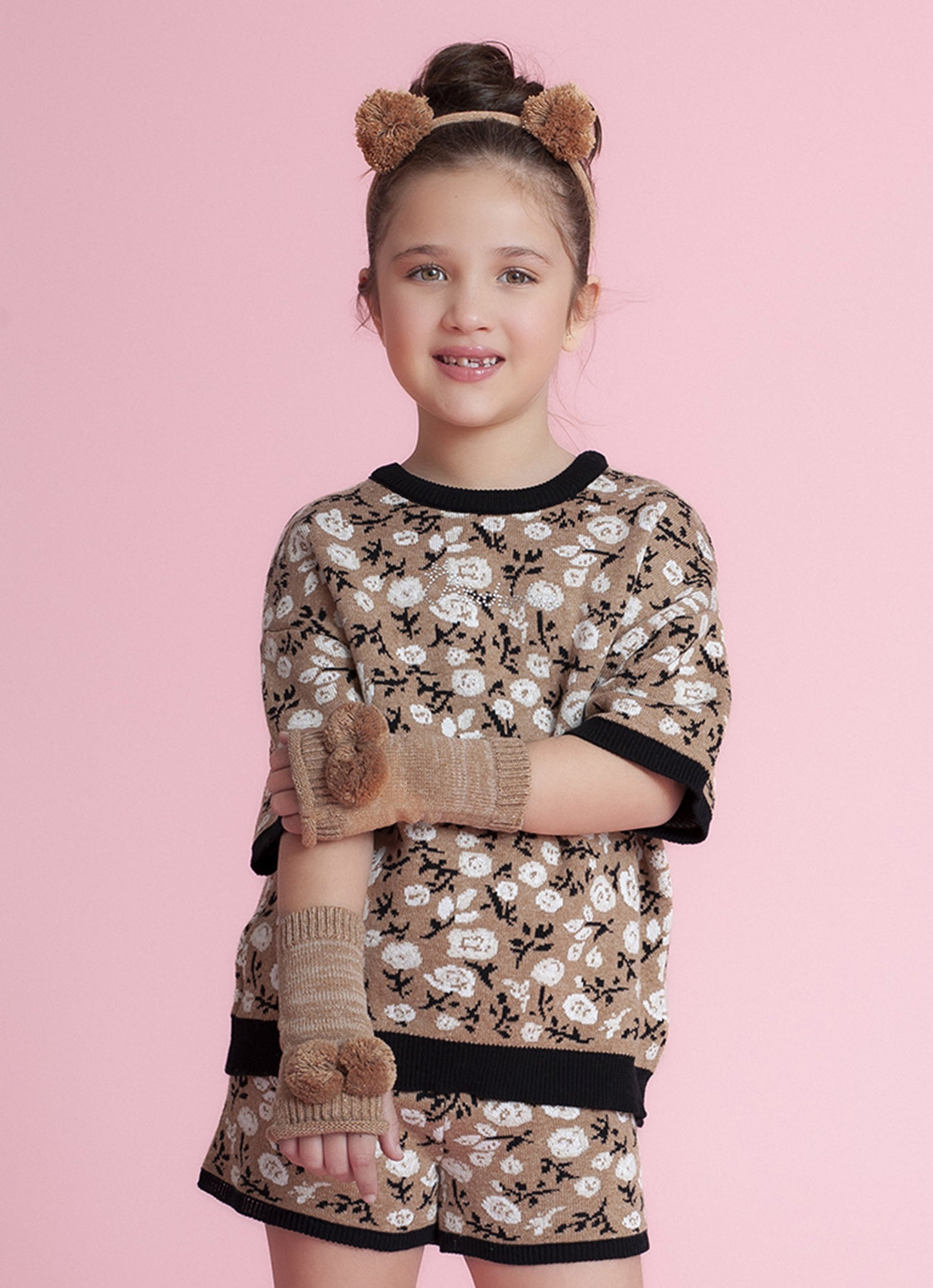 Blusa Tricot Florzinhas