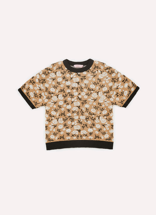 Blusa Tricot Florzinhas