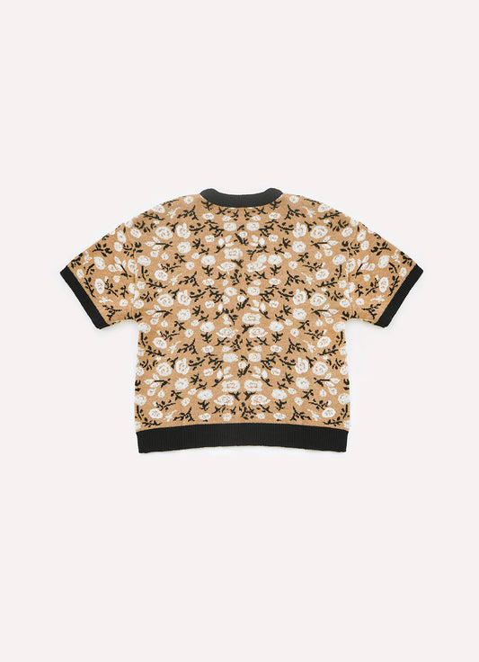 Blusa Tricot Florzinhas