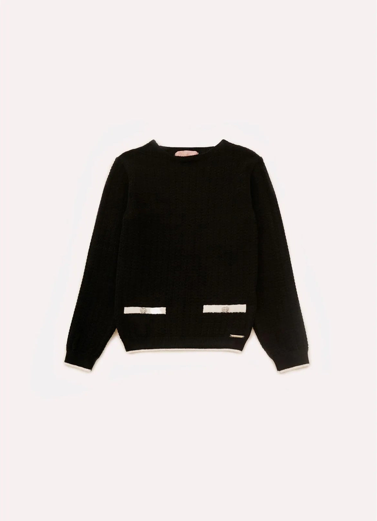 Blusa Tricot Ponto Trança