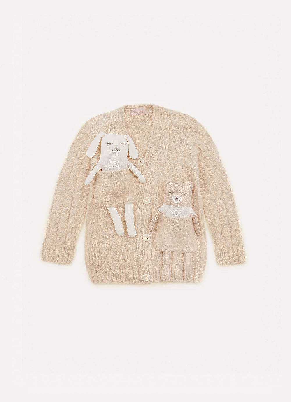 Casaco Tricot Ponto Trança