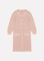 Casaco Tricot Ponto Renda