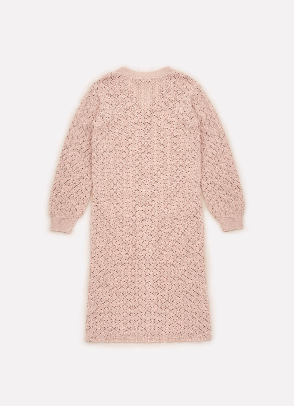 Casaco Tricot Ponto Renda