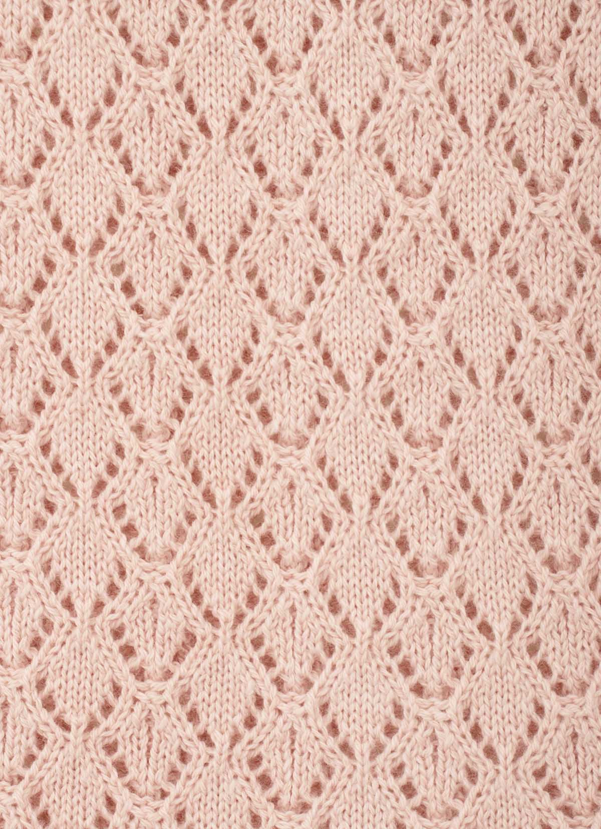 Casaco Tricot Ponto Renda
