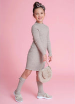 Vestido Tricot Canelado Sem Costura