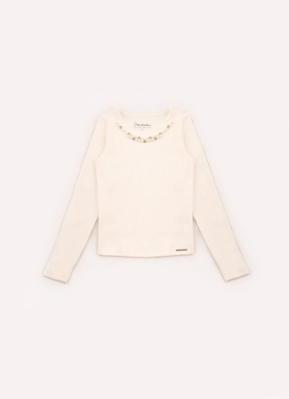 Blusa Rib Bordados