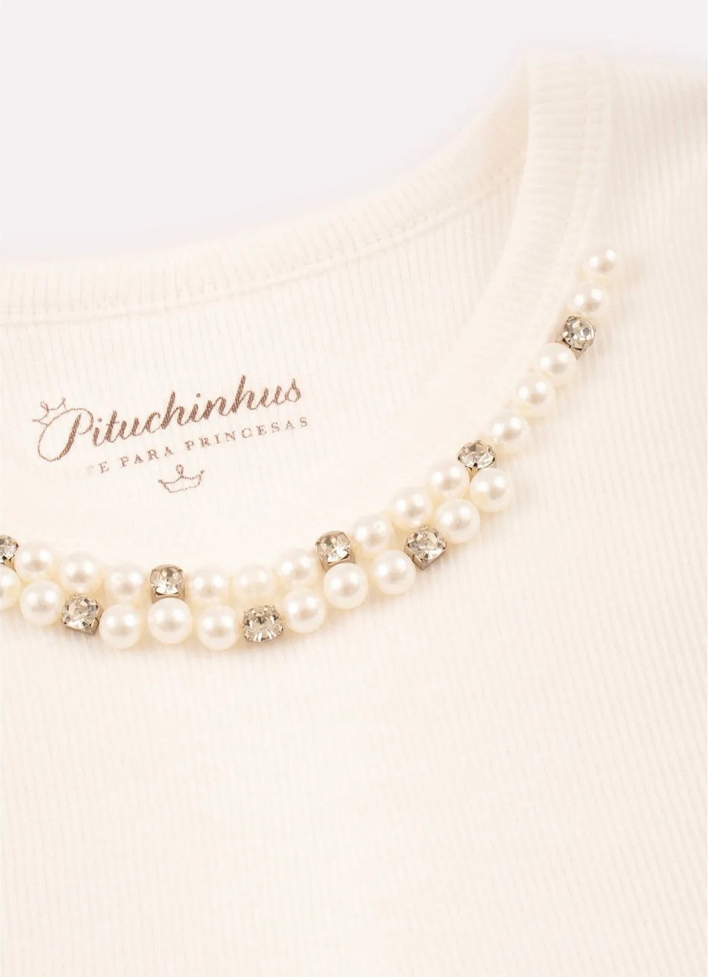 Blusa Rib Bordados