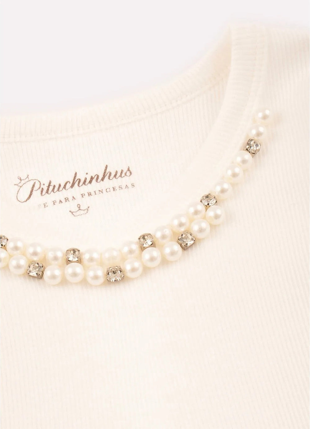 Blusa Rib Bordados
