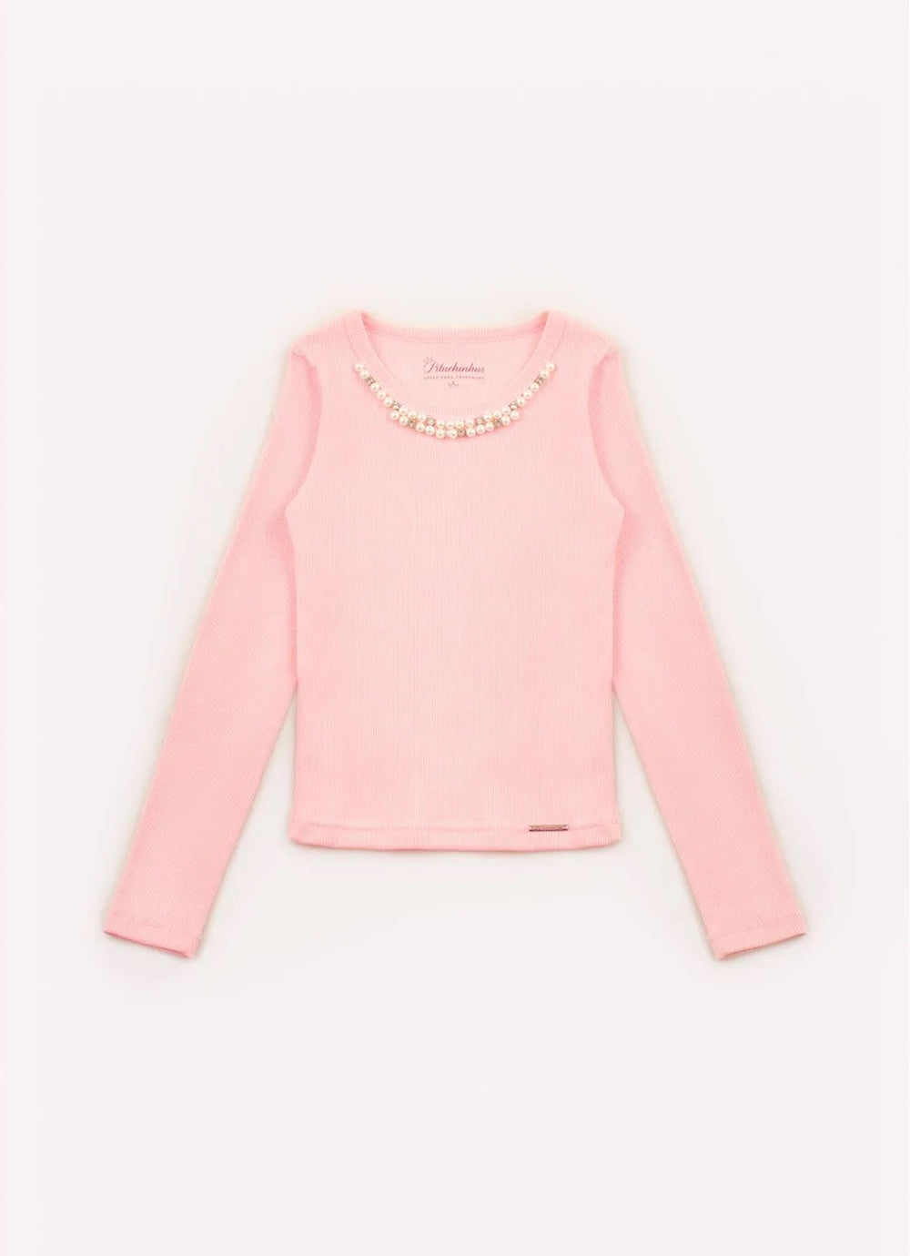 Blusa Rib Bordados