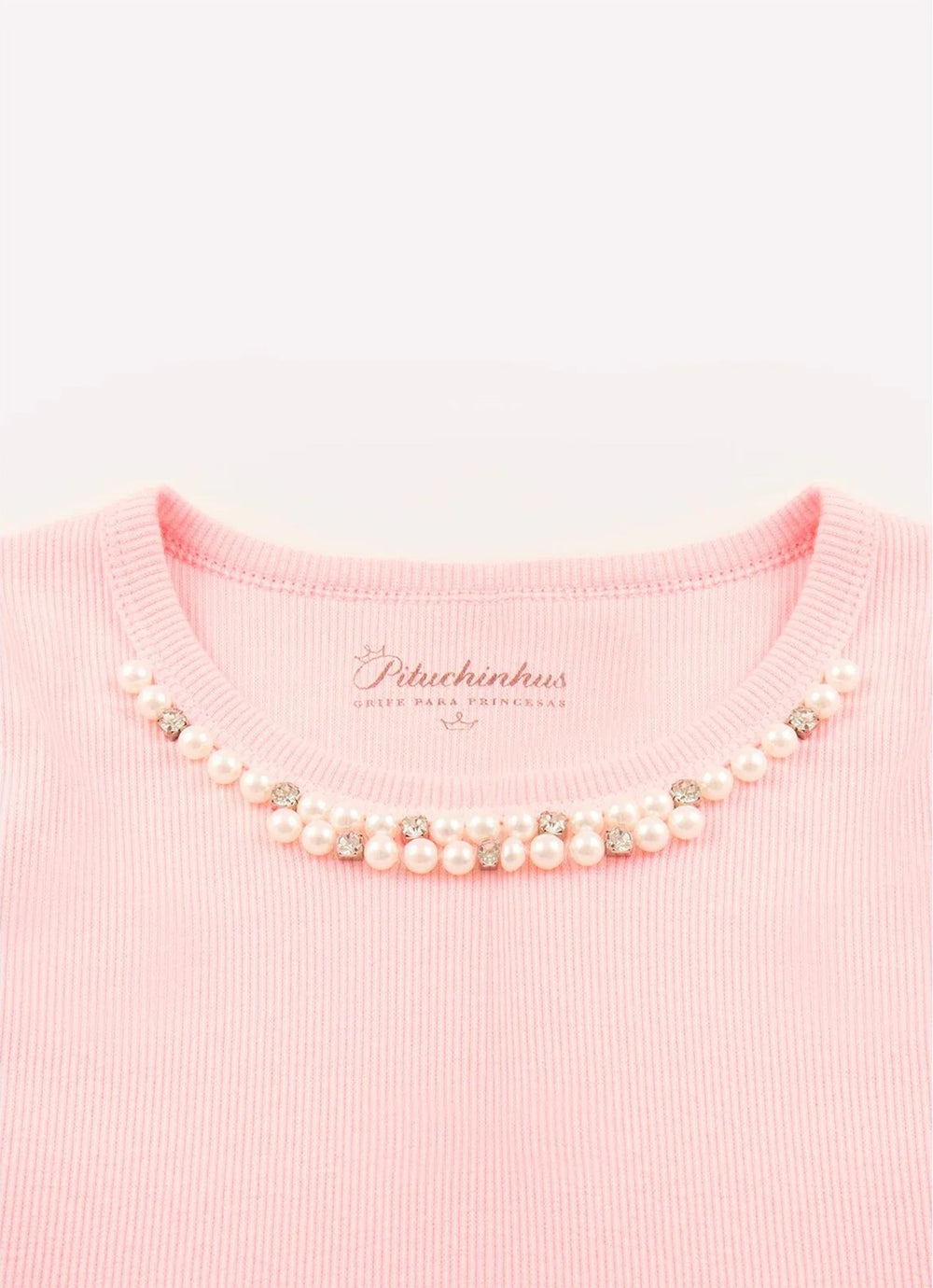 Blusa Rib Bordados