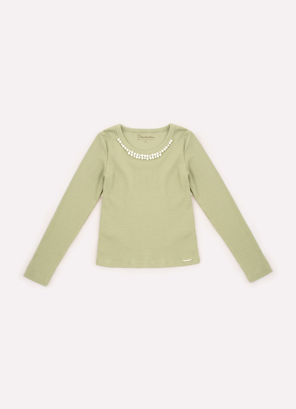 Blusa Rib Bordados