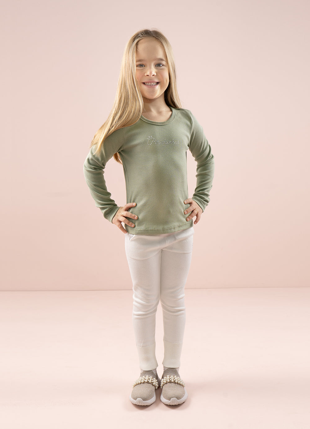 Blusa Ribana Manga Longa Pituchinhus