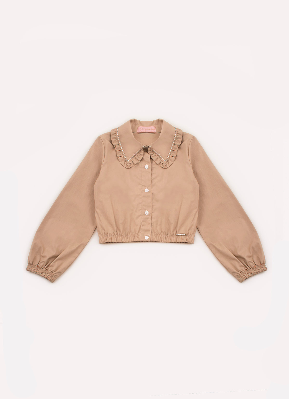 Camisa Tricoline Gola Babadinho