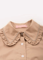 Camisa Tricoline Gola Babadinho